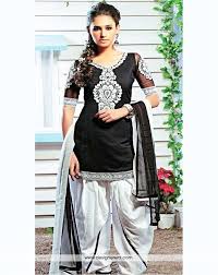 De Pretty Black And White Combination Punjabi Suit Indian Outfits Indian Fashion Pakistani Outfits