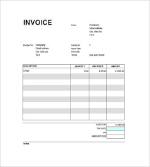 Simple Invoice Template Google Docs | Business Template With Simple ...