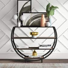 5 out of 5 stars. Mercury Row Mcdougle 41 8 H X 54 W Iron Geometric Bookcase Reviews Wayfair