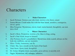 Miss Peregrine S Home For Peculiar Children Anna Sharshon