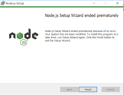 The wizard of windows (aka joe graber) works at jack's wholesale windows where he assists people in updating windows and doors in their homes. Node Js Setup Wizard Ended Prematurely In Windows 10 64bit Stack Overflow