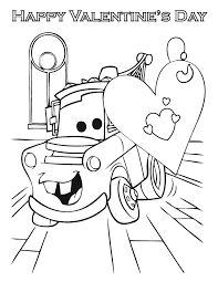 Cars Happy Valentines Day Coloring Page Hm Coloring Pages Valentines Day Coloring Page Valentine Coloring Pages Valentine Coloring