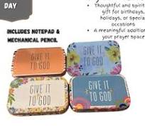 Sensory Prayer Tin - Floral Collection | Metal Hinge-top Tin ...