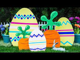 See more ideas about easter crafts, easter diy, felt crafts. Diy Outdoor Easter Decor Home Family Youtube