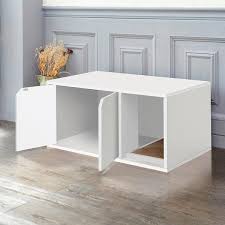 Eco Friendly Non Toxic Cat Litter Box Hider From Way Basics Litter Box Enclosure Litter Box Cheap Cat Litter