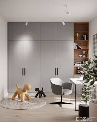 But, what do we do when we run out of storage options? House For A Young Family Ukraine On Behance Home Room Design Kids Interior Room Bedroom Built In Wardrobe
