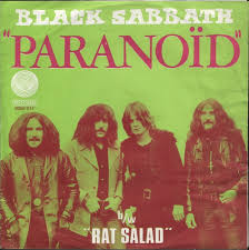 Image result for paranoid black sabbath 45