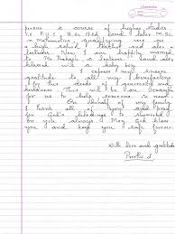 Wie bedankt man sich als lehrer für so einen brief ? Preethi Bedankt Sich Mit Einem Herzzerreissenden Brief 1 1 Fur Indien