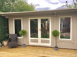 The Procas 44mm Log Cabin Garden Log Cabins Large Log Cabins Log Cabin