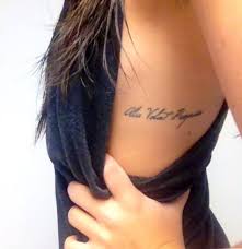 She Flies By Her Own Wings But With Wings On The Side Rib Tattoo Faith Tattoo On Wrist Tattoos