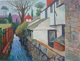 Chipstead Nr Sevenoaks In Kent Original Acrylic Painting Unframed Wall Art Fine Art By Derek Lucas Unframed Wall Art Fine Art Beautiful Paintings