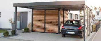 Carport Mit Integriertem Gerateraum Homify Moderne Garagen Schuppen Homify Carport Modern Carport Moderne Garage