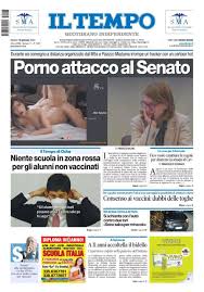 2bea☄️ в X: „Yesterday someone hacked into a meeting of the Italian senate  and put on a Tifa sfm porn video This is todays newspaper front page WE  HAVE TIFA PORN ON