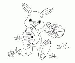 Funny Little Easter Bunny Coloring Page For Kids Coloring Pages Printables Free Wuppsy Com Bunny Coloring Pages Easter Colouring Easter Bunny Colouring