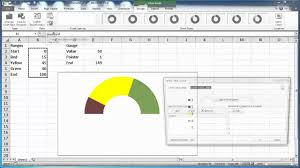 create a speedometer chart in excel 2010