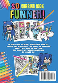 When it gets too hot to play outside, these summer printables of beaches, fish, flowers, and more will keep kids entertained. So Funneh Coloring Book More Than 100 Pages For Fans Of Gaming Minecraft Roblox Gacha And Watching Fun Youtubers Blakeley Jo 9798507437658 Amazon Com Books