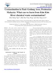 The kim kim river, which was polluted following the dumping of chemical wastes 13 days ago, is confirmed clean and safe, said energy, science, technology, environment and climate. Pdf Contamination In Pasir Gudang Area Peninsular Malaysia What Can We Learn From Kim Kim River Chemical Waste Contamination