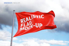 3d Flag Mock Up Mockup Mocking Graphic Design Tips