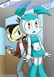 Jenny And Sheldon Reprogramed For Fun Teenage Robot Robot Girl Nickelodeon Cartoons