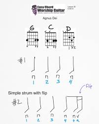 Weekly Lessons Page 2 Easy Chord Worship Guitar By Wtk