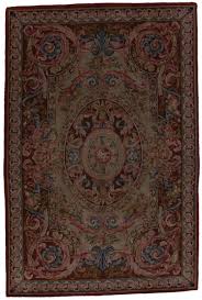 Aubusson rugs have a classic feel, yet they're great for creating informal farmhouse look. Aubusson Antique Ant078 549103 Carpetu2