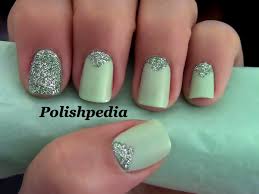 You only have to worry about the gaps that form when your nails start growing out. Triangle Nails With Glitter Polishpedia Nail Art Nail Guide Shellac Nails Beauty Website
