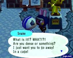 Animal crossing is a social simulation video game series developed and published by nintendo and created by katsuya eguchi and hisashi nogami. Hornsby Out Ozzie In Jeff S Animal Crossing Blog Animal Crossing Animal Crossing Memes Animal Crossing Gamecube