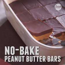 Peanut Butter Bars With Salted Chocolate Ganache Video Recipe Video Peanut Butter Bars Food Food Videos Desserts