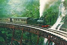 Experience The Kuranda Scenic Railway And Enjoy Commentary En Route As It Winds Through 15 Tunnels And Over 40 Bridges Passing The Im Travel Oz Australia Train