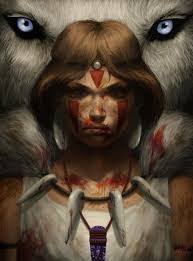 Princess mononoke was my first foray into the wonderful world of anime/manga and ever since then i've loved it this was an amazing movie. My Friend Drew This Awesome Princess Mononoke Fanart Princess Mononoke Studio Ghibli Art Ghibli Art