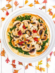 Pizza Vegan Epinards Champignons Veganfood Frenchrecipe Pizza Amandebasillic Pizza Epinard Pizza Vegetalienne Recette Pizza
