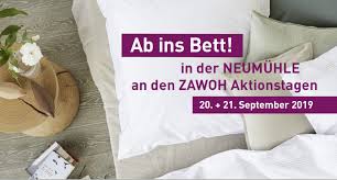 Ist in ihrem einkaufwagen hinzugefügt worden. Ab Ins Bett Neumuhle Zawoh Aktionstage Neumuhle Einrichtungshaus