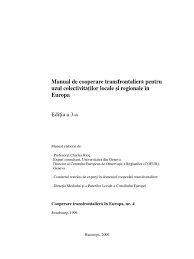24 din 9 februarie 1990. Manualul De Cooperare Transfrontaliera