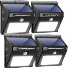 The security light has a powerful solar panel element and motion sensors to detect movement. Light It Up 10 Of The Best Solar Garden Lights From Amazon