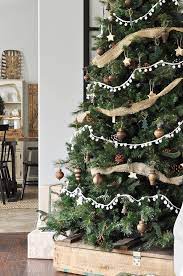 How to make rustic twig and cardboard christmas tree ornaments. Neutral Rustic Christmas Tree Little Glass Jar