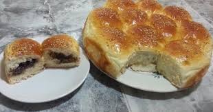 بريوش خلية النحل بالشوكولا هشة مثل القطن واقتصادية Arabic Dessert Food Dessert Recipes