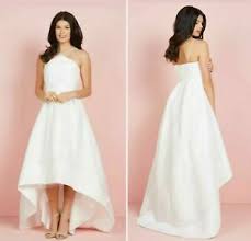 Buy high low wedding dresses and get the best deals at the lowest prices on ebay! Asymmetrical Hem High Low Wedding Dresses For Sale Ebay