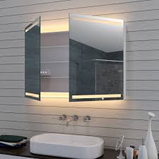 Kaufen sie ganz bequem ihren. Spiegelschrank Bad 100x70cm Mit Led Kalt Warm Spiegel Badezimmer