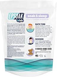 Magnesium is a widely known laxative when ingested. Epsoak Kids Soak Sleep Epsom Salt Bath Soak For Kids 2lb Bag Pure Gentle Amazon Co Uk Baby Products