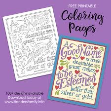 Maybe you would like to learn more about one of these? A Good Name Coloring Page Flanders Family Homelife