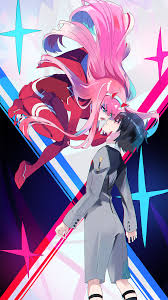 Hiro And Zero Two Darling In The Franxx Darling In The Franxx My Darling Anime