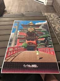 Fans of japanese cinema will undoubtedly know all about studio ghibli and the amazing and timeless movies it has produced. I Finished My Spirited Away Bathhouse Puzzle Spiritedaway