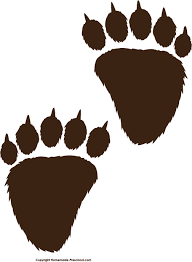 Bear Paw Prints Google Search Bear Paw Print Funny Baby Shower Games Modern Baby Shower Games