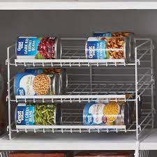 This project can be completed in under 20 minutes of actual working time. Mainstays 3 Tier Can Dispenser Rack Organizer Powder Coated Steel White Walmart Com Walmart Com