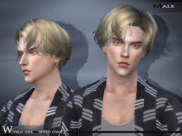 Echoehver male rocker hair recolor. Men S Hairstyles Downloads The Sims 4 Catalog