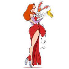 Pin on Jessica and roger rabbit