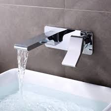 rosa contemporary wall mount waterfall