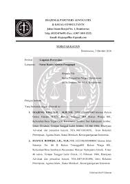 Cara membuat surat penyataan cerai: Contoh Surat Gugatan Cerai Istri Kepada Suami Di Pengadilan Negeri Berbagai Contoh
