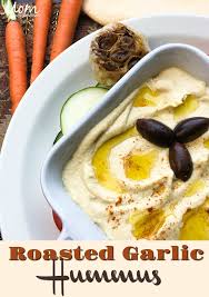 Make Your Own Roasted Garlic Hummus Recipe Roasted Garlic Hummus Garlic Hummus Recipe Garlic Hummus