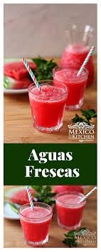 Aguas Frescas Pineapple Watermelon And Cantaloupe Drinks Enjoy Recipe Agua Fresca Fruit Drinks Mexican Food Recipes